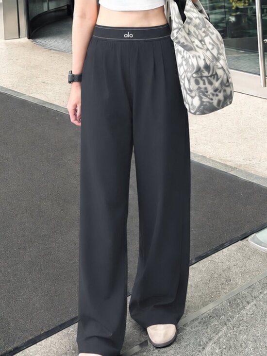 ALO Yoga Pants - 🥥Polished Style ALO Yoga Suit Up Trouser Dark Grey🥓 (Regular 30)